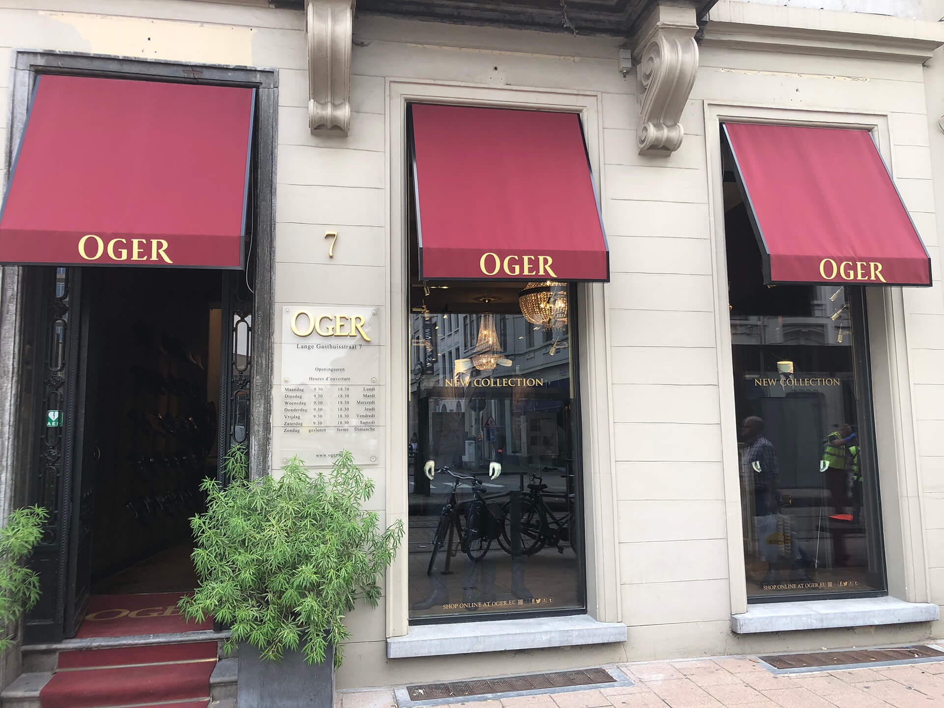 Afbeelding OGER Antwerpen en Amsterdam