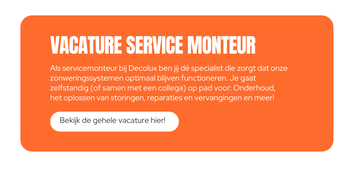 Vacature service monteur
